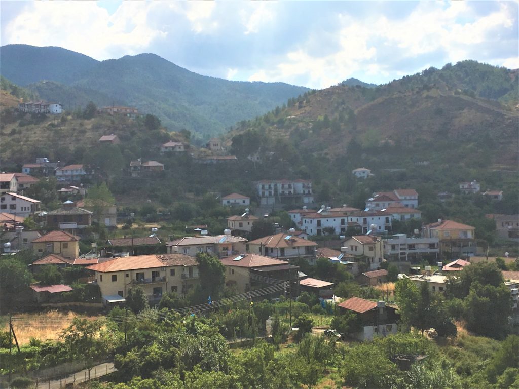 Kakopetria Village in Solea Valley